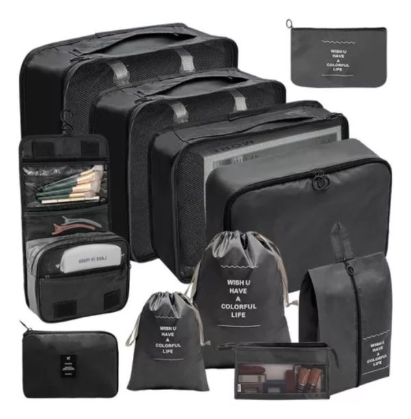 Organizador De Equipaje Para Maleta Kit Viajero x 11 bolsas - Image 3