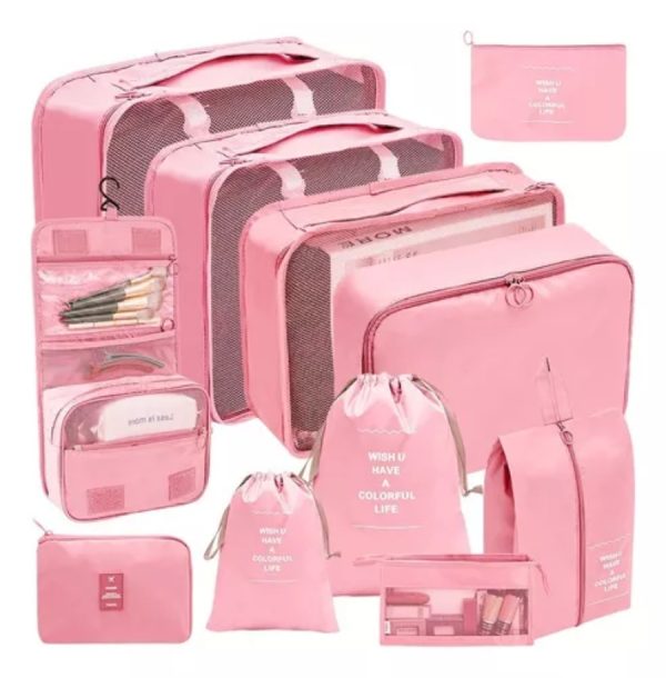 Organizador De Equipaje Para Maleta Kit Viajero x 11 bolsas - Image 4